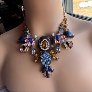 Elegant Multicolor Statement Necklace